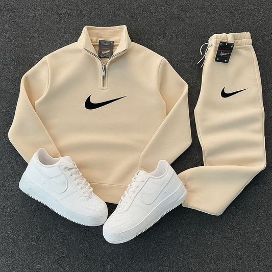Ensemble Nike half zipper