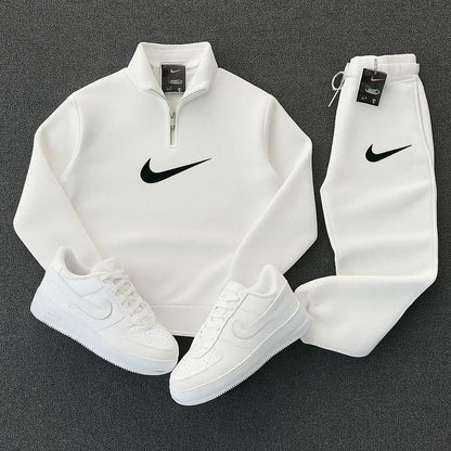 Ensemble Nike half zipper